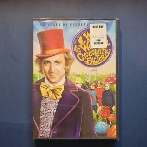 New In Package Willy Wonka & the Chocolate Factory DVD